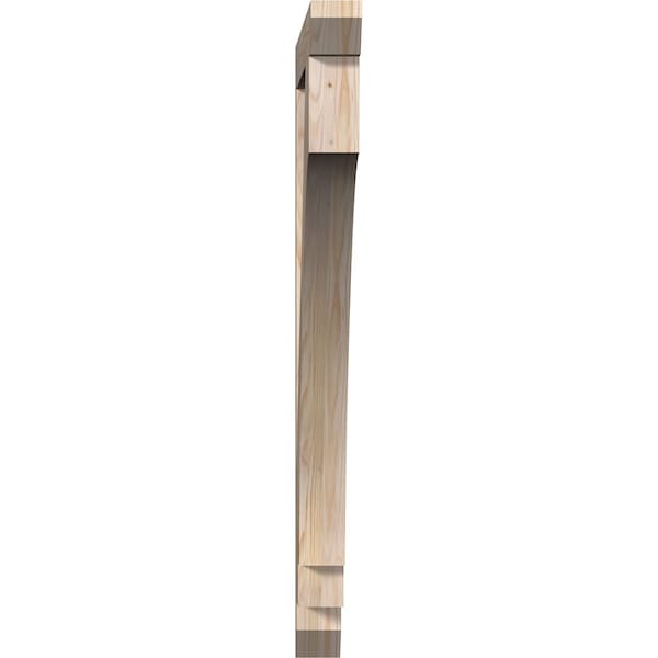 Imperial Slat Smooth Bracket, Douglas Fir, 3 1/2W X 42D X 48H